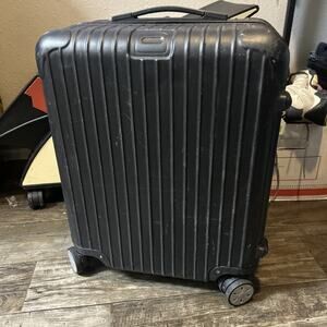Authentic Rimowa Essential Sleeve Cabin Spinner Carry On Suitcase Luggage Black